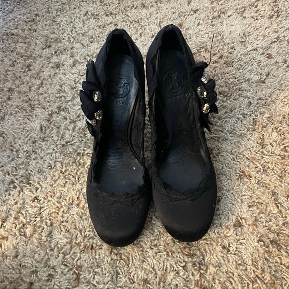 Tory Burch Elegant Black Women's Shoes size 9.5 - Picture 9 of 11